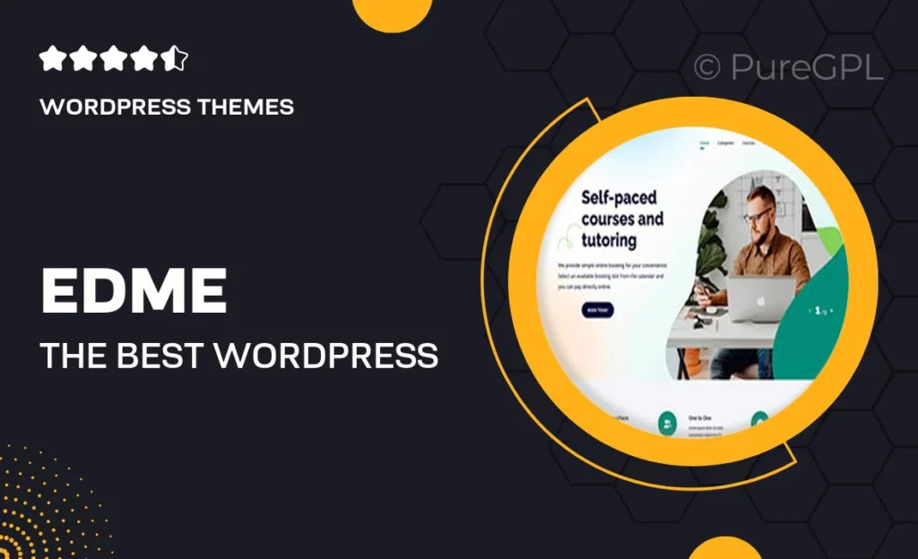 Edme – The Best WordPress Theme for Online Courses
