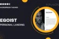 Egoist – Personal Landing Page