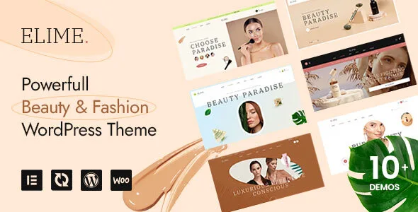 elime multipurpose cosmetics fashion wordpress theme 1