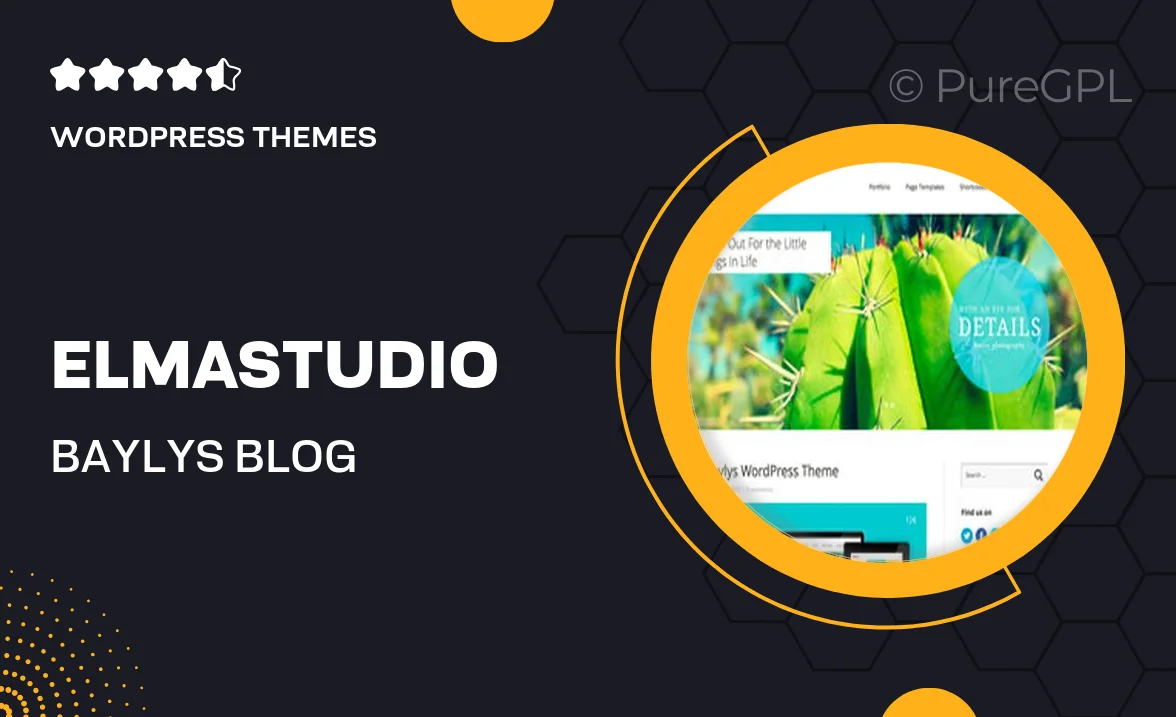 Elmastudio | Baylys – Blog Portfolio