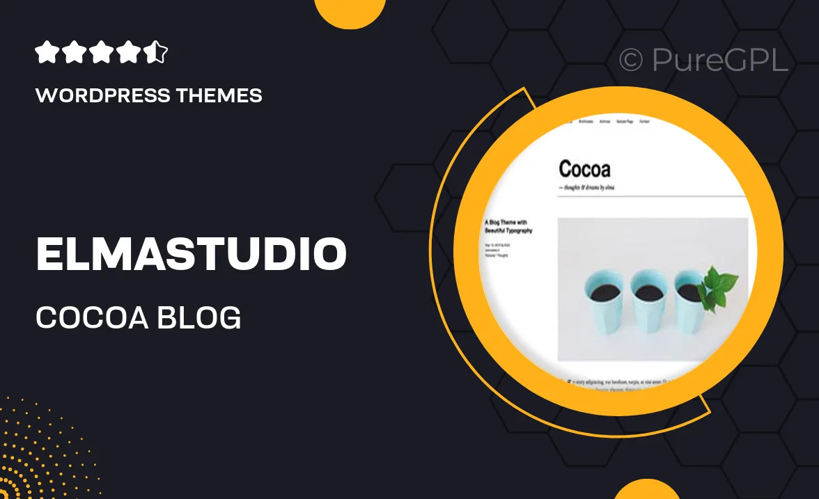 Elmastudio | Cocoa – Blog