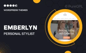 Emberlyn | Personal Stylist & Fashion Clothing WordPress Theme
