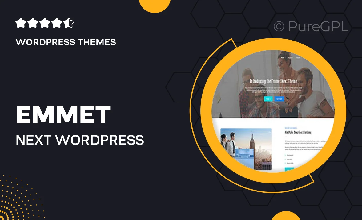 Emmet Next – WordPress Business Theme