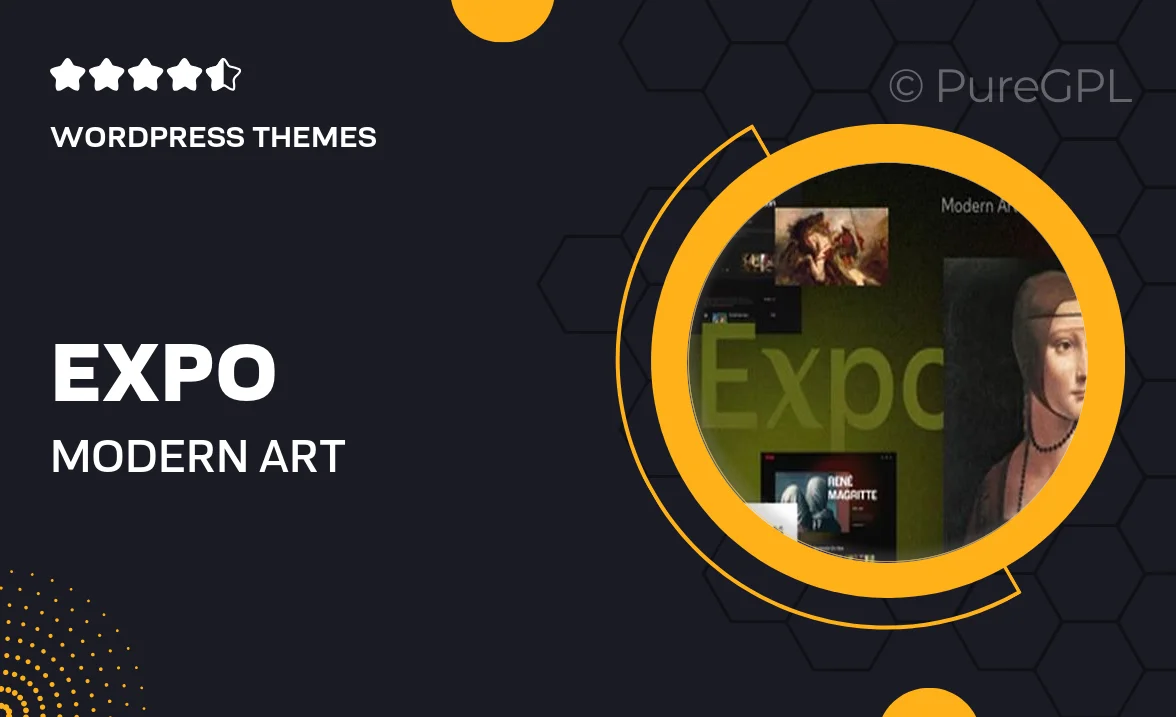 Expo – Modern Art & Photography Gallery WordPress Theme