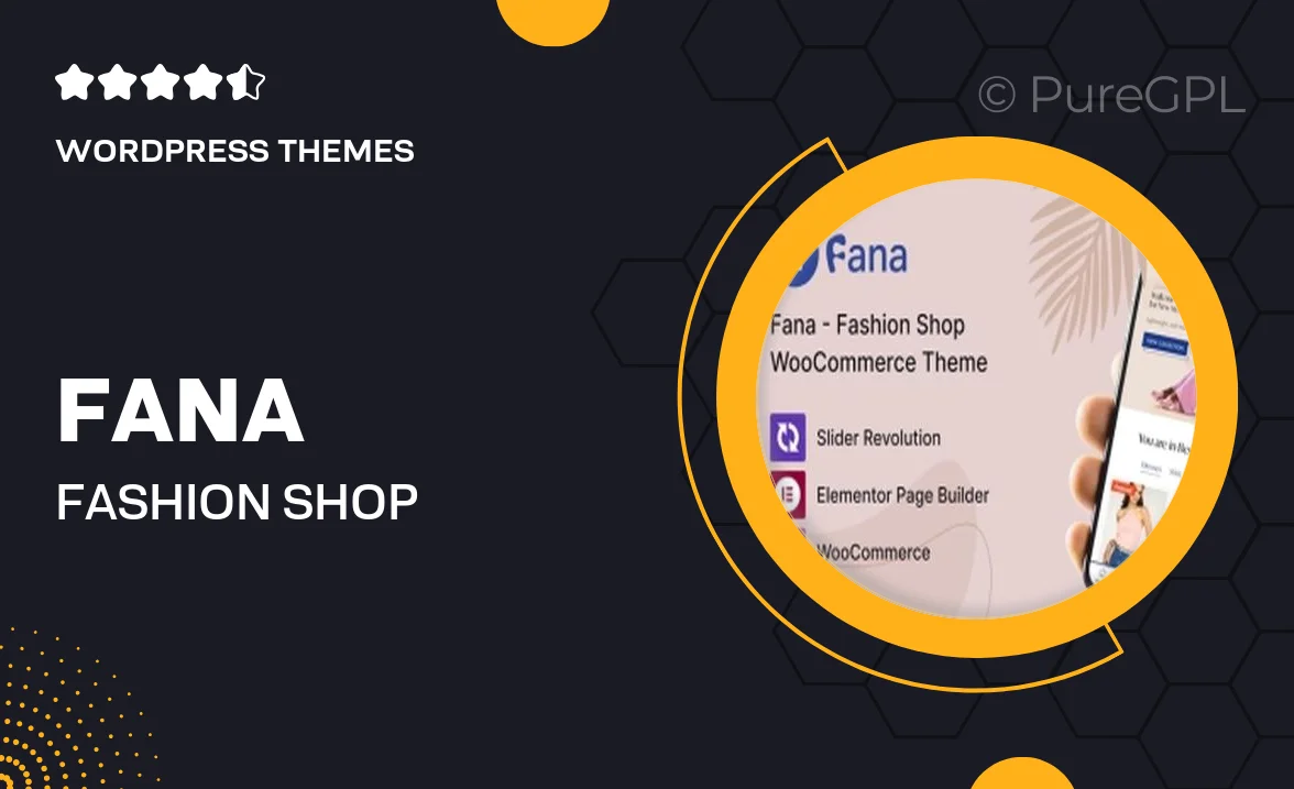 Fana – Fashion Shop WordPress Theme