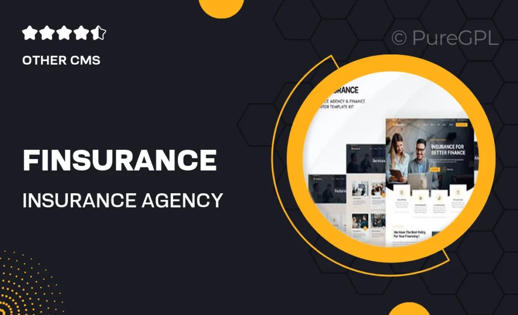 Finsurance – Insurance Agency & Finance Elementor Template Kit 60 Finsurance – Insurance Agency & Finance Elementor Template Kit