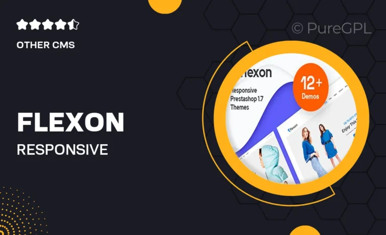 flexon responsive prestashop 1 7 8 x theme