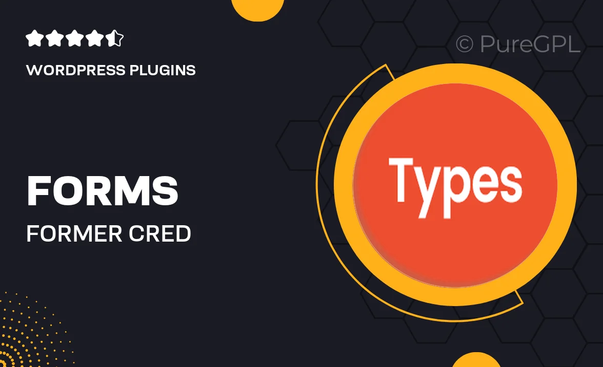 Forms (former CRED WordPress Plugin)
