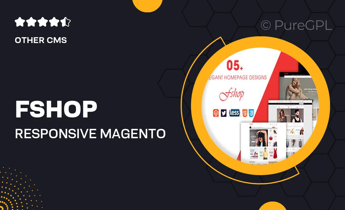 Fshop – Responsive Magento 2 Fashion Store Theme