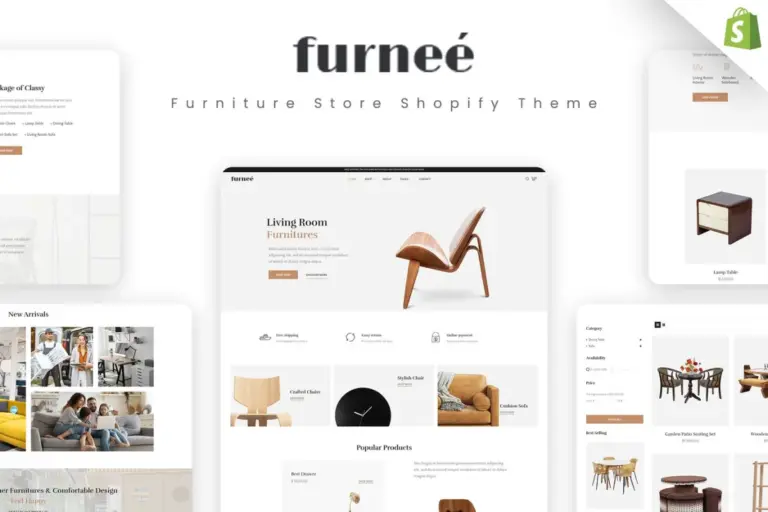 furnee furniture store shopify theme 1
