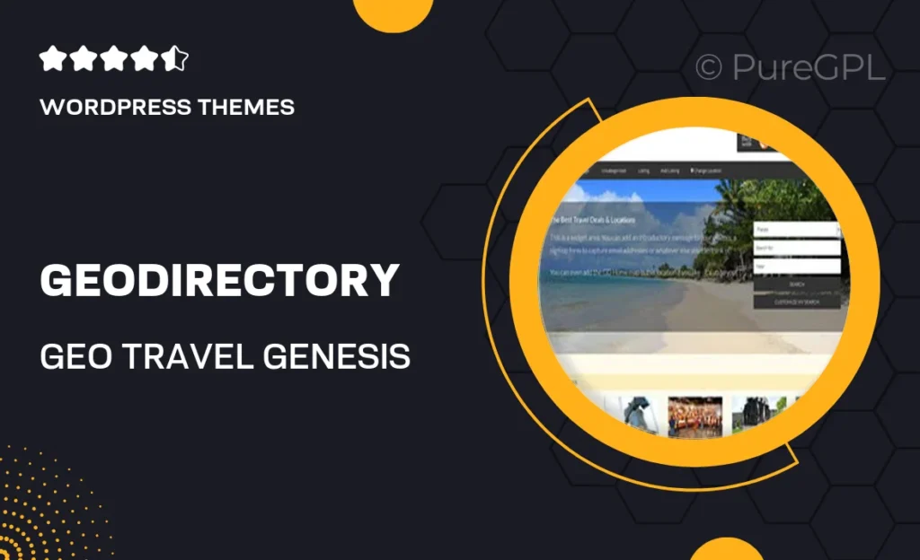 Geodirectory | Geo Travel Genesis Child 21 Geodirectory | Geo Travel Genesis Child