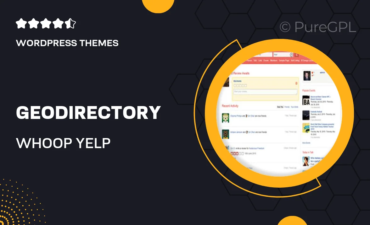 Geodirectory | Whoop! – Yelp Directory Theme