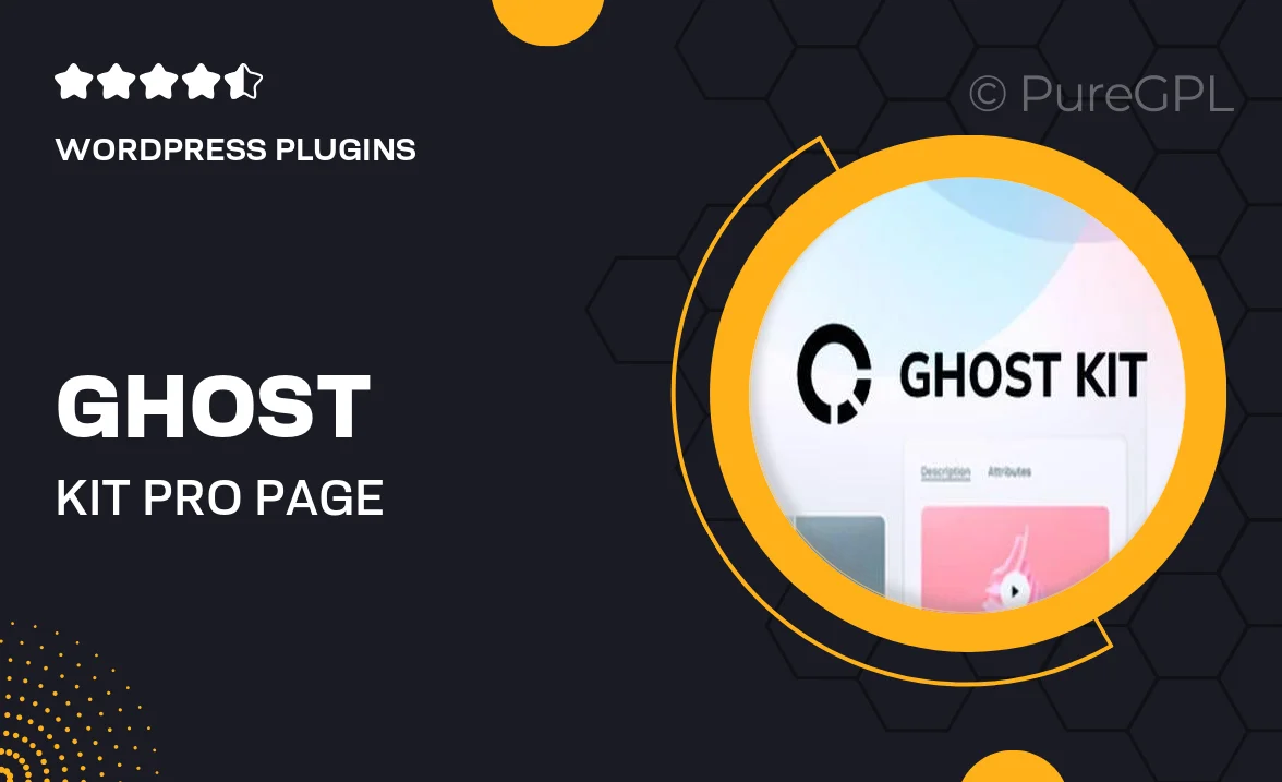 Ghost Kit Pro – Page Builder Blocks & Extensions