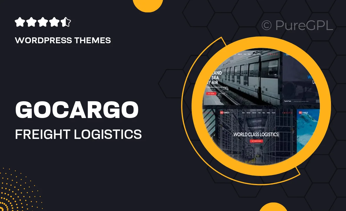 GoCargo – Freight, Logistics & Transportation WordPress Theme