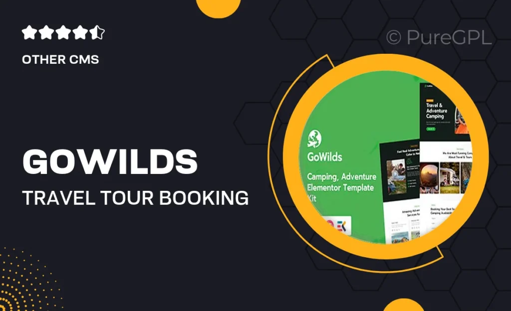 Gowilds – Travel & Tour Booking Elementor Template Kit 18 Gowilds – Travel & Tour Booking Elementor Template Kit