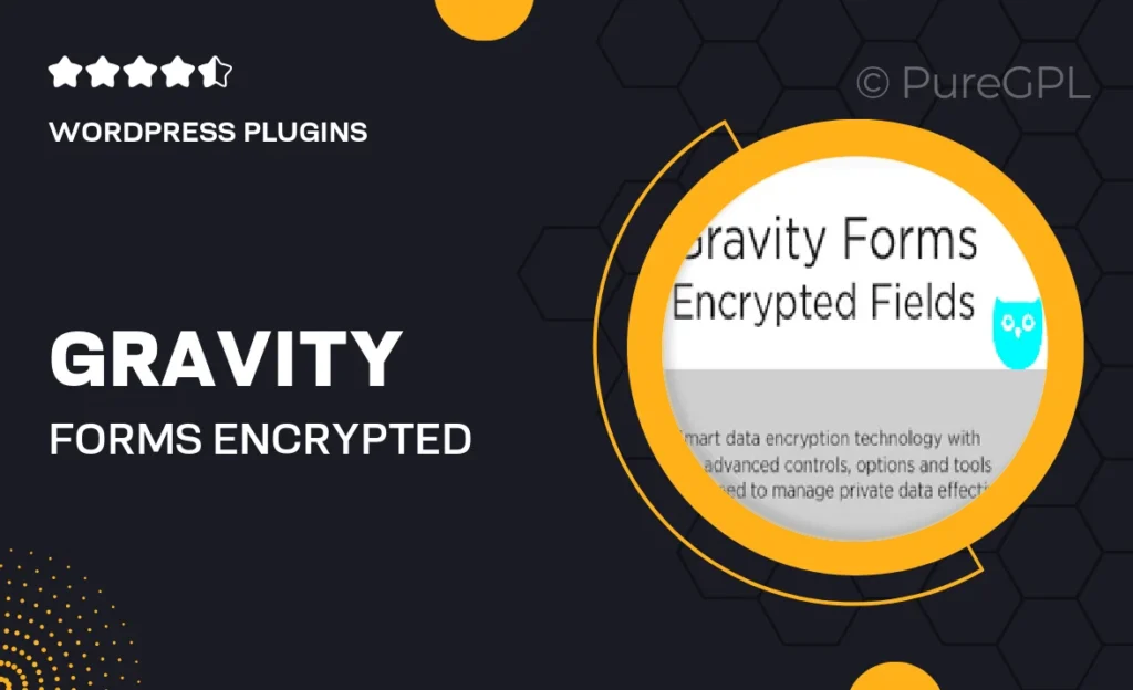 Gravity Forms Encrypted Fields feature image