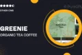 Greenie – Organic Tea & Coffee Store Shopify Theme