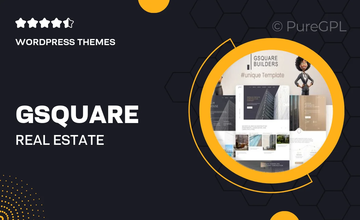 Gsquare – Real Estate WordPress Theme