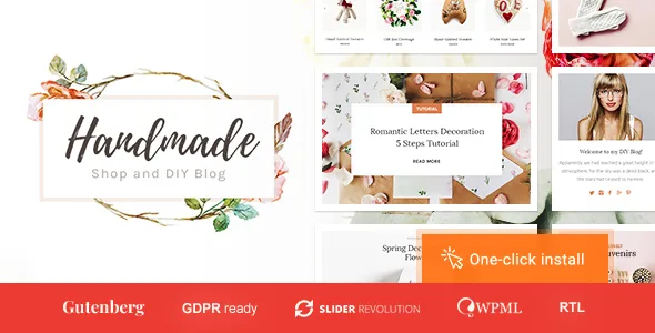 handmade shop handicraft blog store creative wordpress theme 1