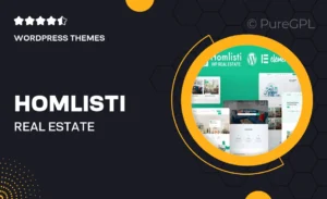 Homlisti – Real Estate WordPress Theme + RTL