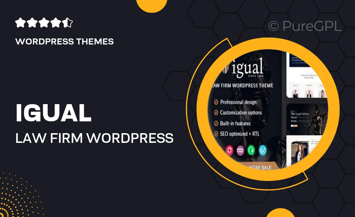 Igual – Law Firm WordPress Theme