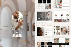Imami – Islamic Center Mosque Elementor Pro Template Kit