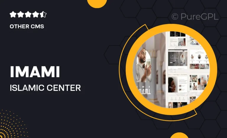imami islamic center mosque elementor pro template kit