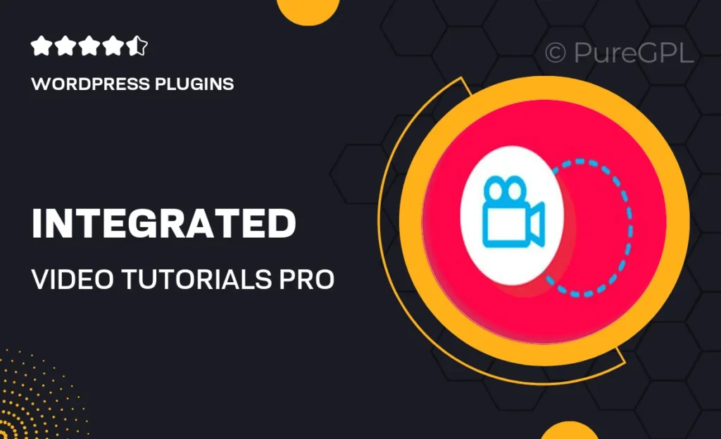 Integrated Video Tutorials Pro – Whitelabel Video Tutorials for WordPress 26 Integrated Video Tutorials Pro – Whitelabel Video Tutorials for WordPress