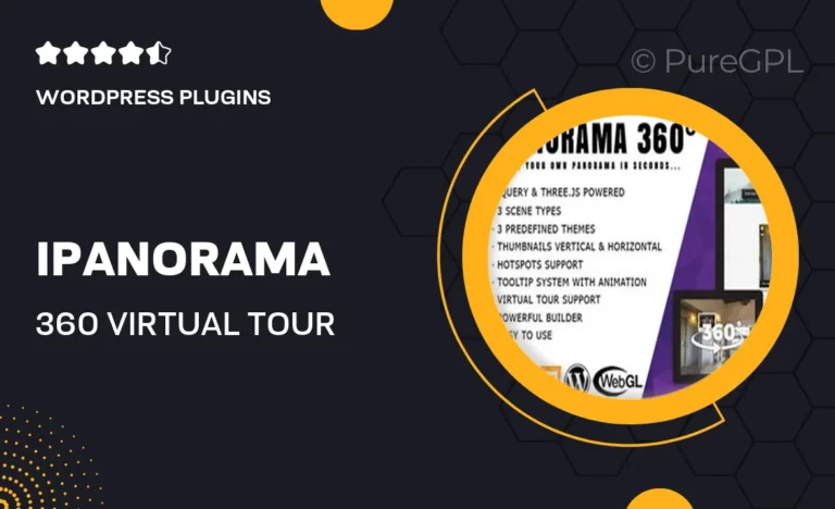 ipanorama 360 virtual tour builder for wordpress