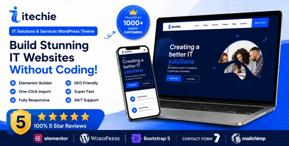 Itechie – IT Solutions and Services WordPress Theme