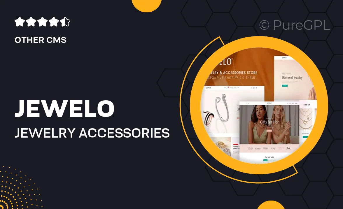 Jewelo – Jewelry & Accessories Shopify 2.0 Theme