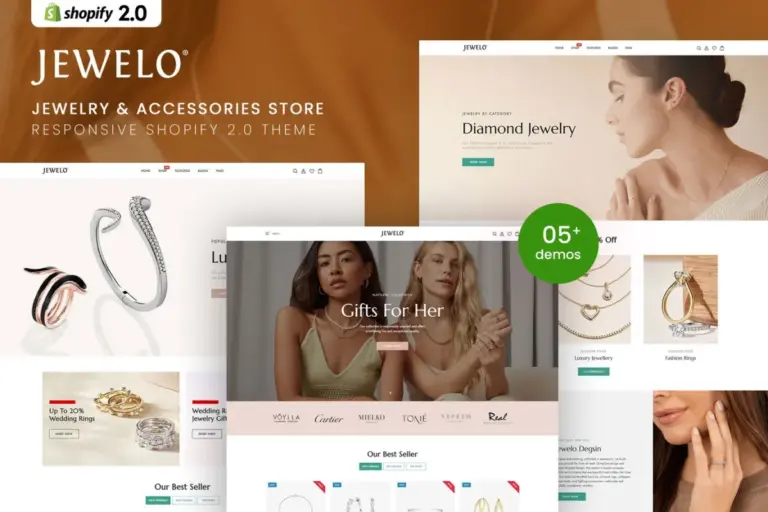 jewelo jewelry accessories shopify 20 theme