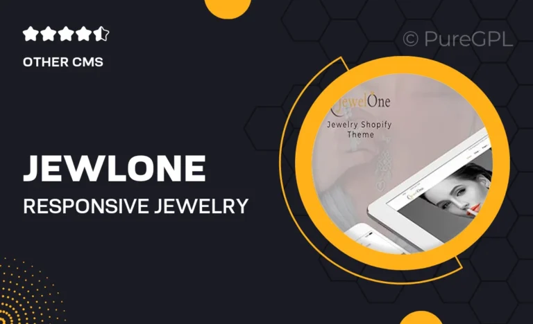 jewlone responsive jewelry shopify theme