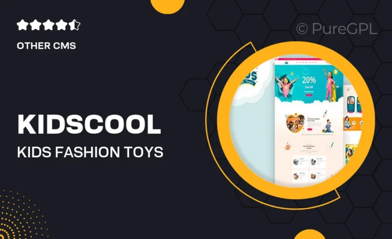 kidscool kids fashion toys store shopify theme