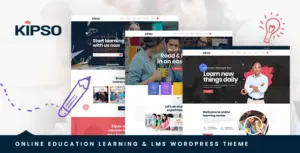 Kipso – Education LMS WordPress Theme