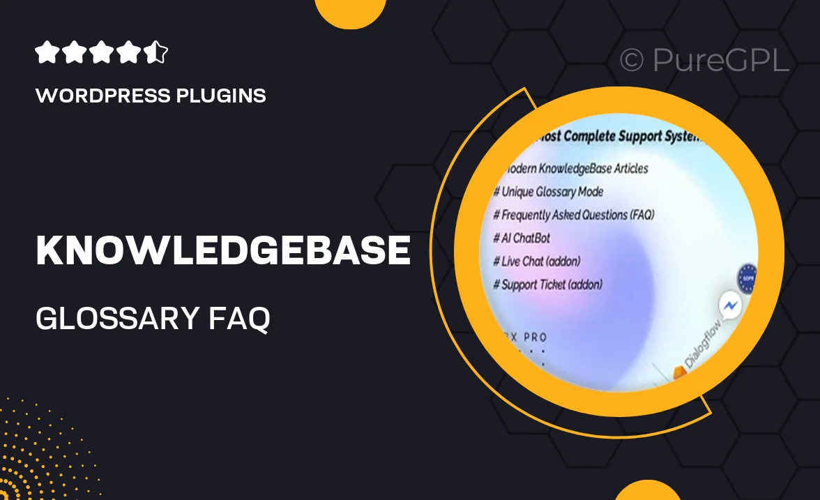 KnowledgeBase, Glossary, FAQ, HelpDesk ChatBot with ChatGPT