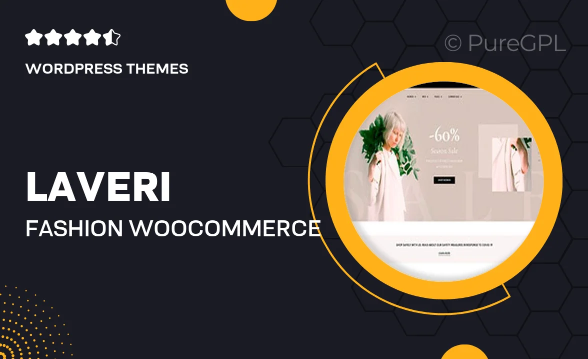Laveri – Fashion WooCommerce Theme for WordPress Store