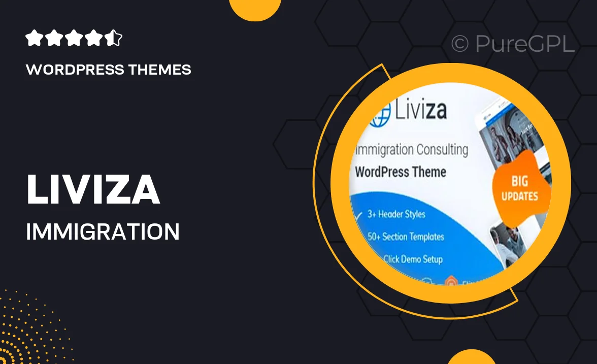 Liviza – Immigration Consulting WordPress Theme + RTL