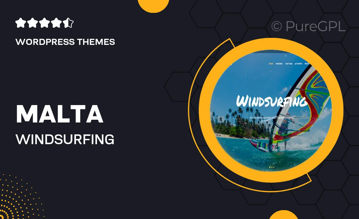 Malta – Windsurfing, Kitesurfing & Wakesurfing Center WordPress Theme