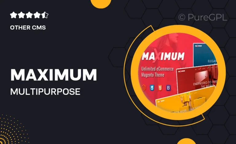 maximum multipurpose magento 2 template