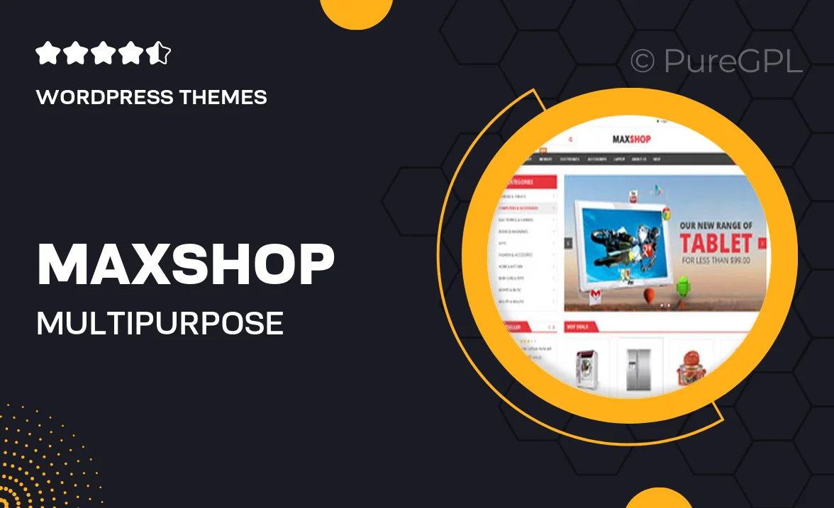 MaxShop | Multi-Purpose Responsive WooCommerce Theme (9+ Homepages & Mobile Layouts Ready)