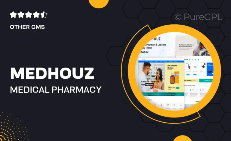 medhouz medical pharmacy lab store shopify theme