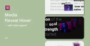 Media Reveal Hover for Elementor