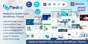 Medixi – Doctor & Medical Care WordPress Theme