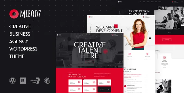 Mibooz – Creative Agency WordPress Theme