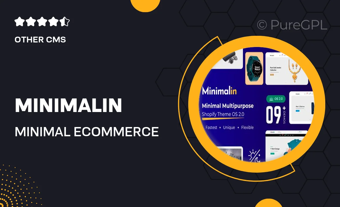 Minimalin – Minimal eCommerce Shopify Theme OS 2.0