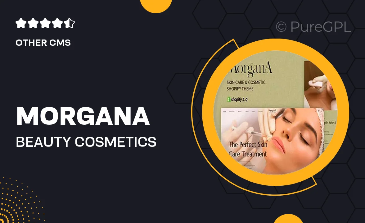 Morgana – Beauty Cosmetics Shop Shopify Store