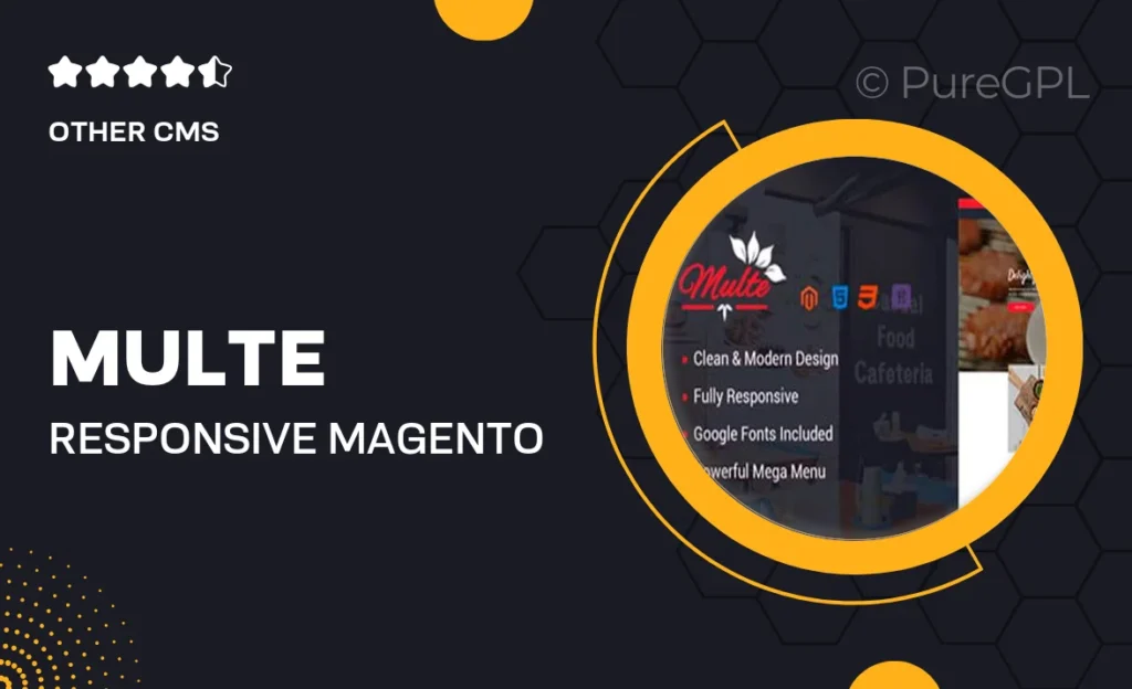 Multe – Responsive Magento 2 Restaurant Theme