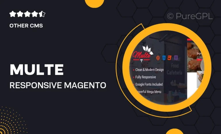 multe responsive magento 2 restaurant theme