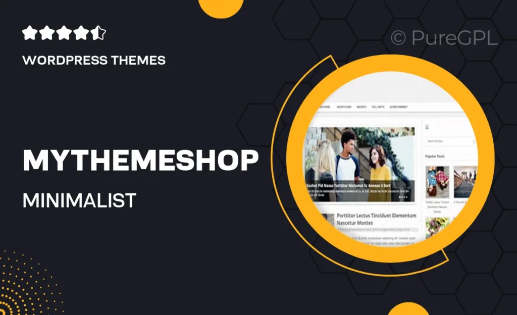 Mythemeshop | Minimalist 5 Mythemeshop | Minimalist
